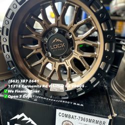 Lock Wheels 17 Inch 6x139.7 All Styles Available $679 Tacoma 4Runner Sequoia FJ Chevy Silverado Yukon GMC Sierra Nissan Frontier And Many More