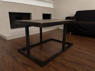 Rustic Industrial Coffee Table – 35” x 24” x 18”