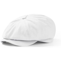 Brand New Newsboy Cap for Men Flat Cap 100% Cotton Irish Gatsby Ivy Golf Cabbie Hat Driving Hat