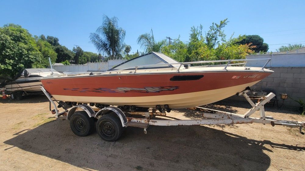 Boat With Trailer $100
