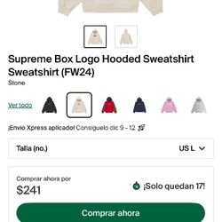 Supreme Box Logo Hooded 