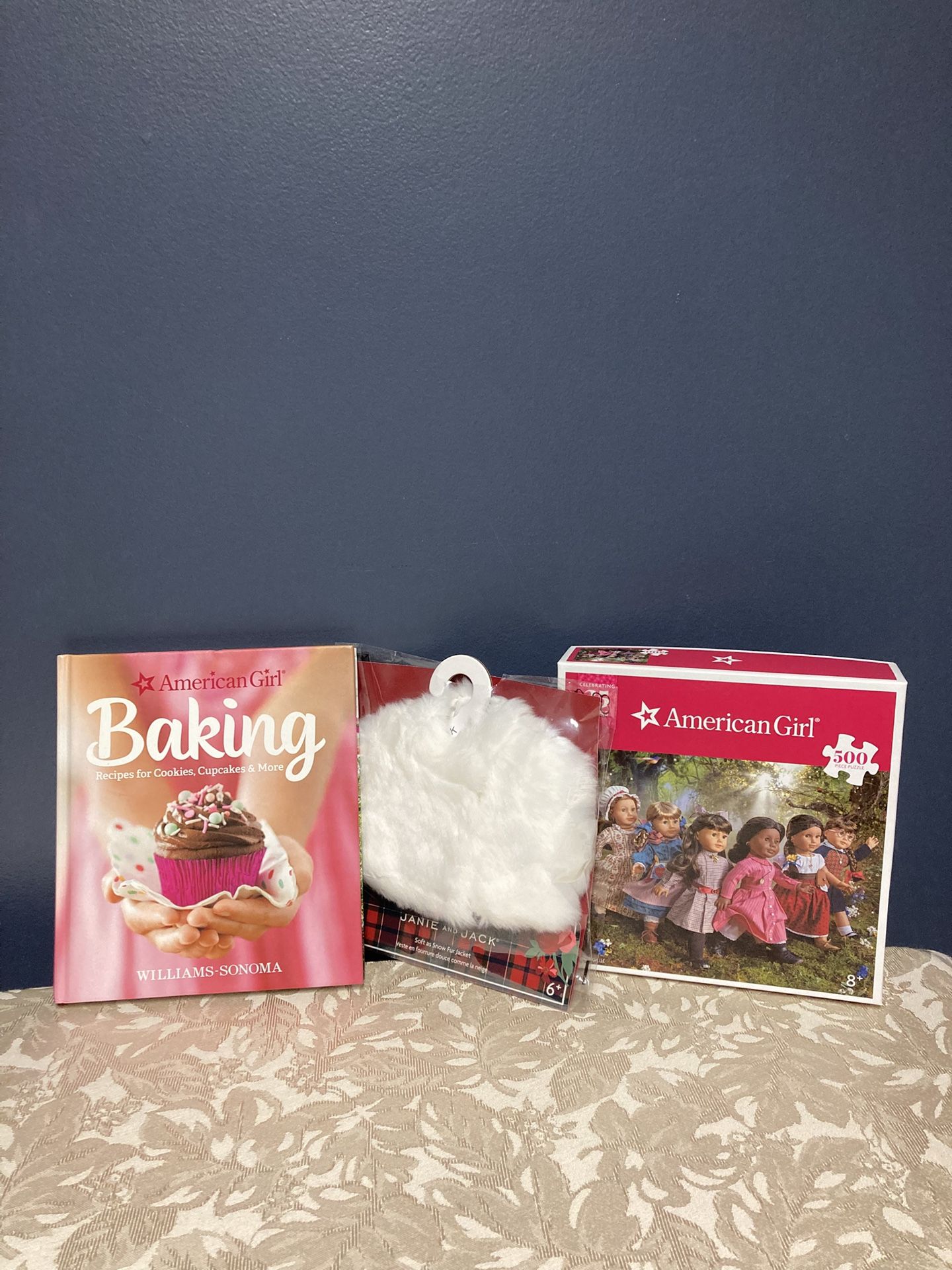 American Girl Doll Fur Jacket