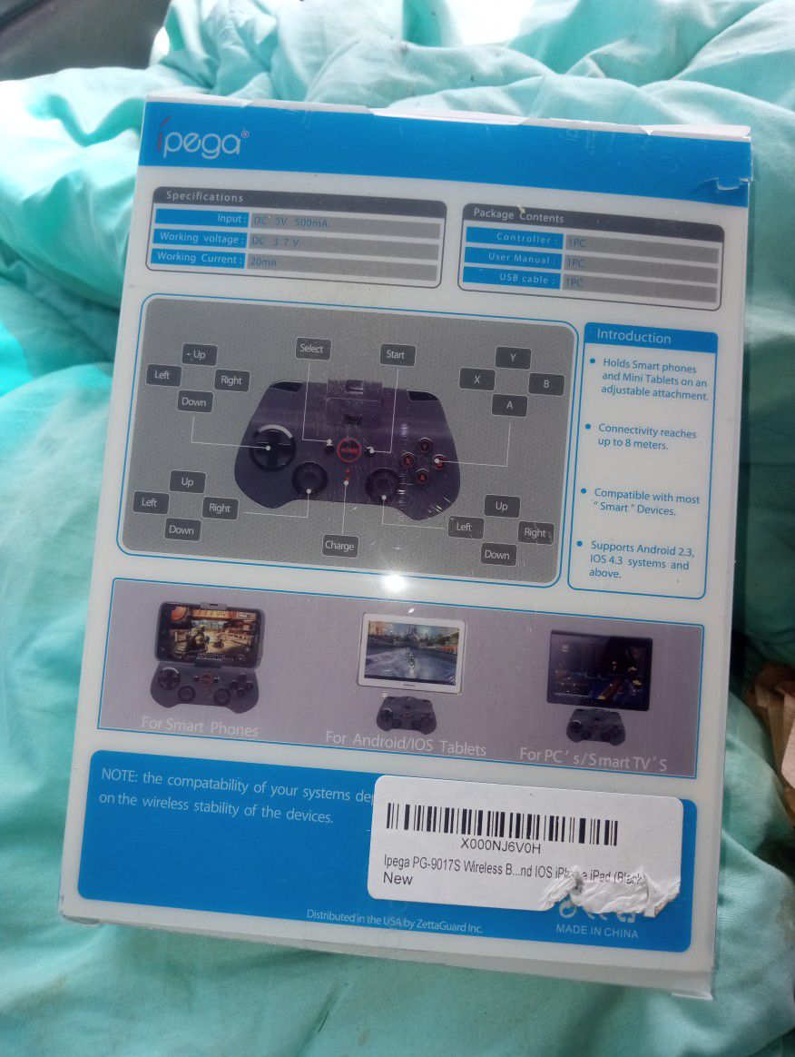 Wireless Gamepad Controller  Pega Apple Android