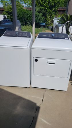 WHIRLPOOL PRACTICALLY NEW CABRIO HE WASHER ELECTRIC DRYER SET CAN DELIVER