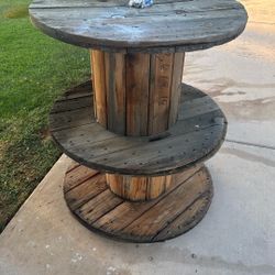 Wood Wire Spool 