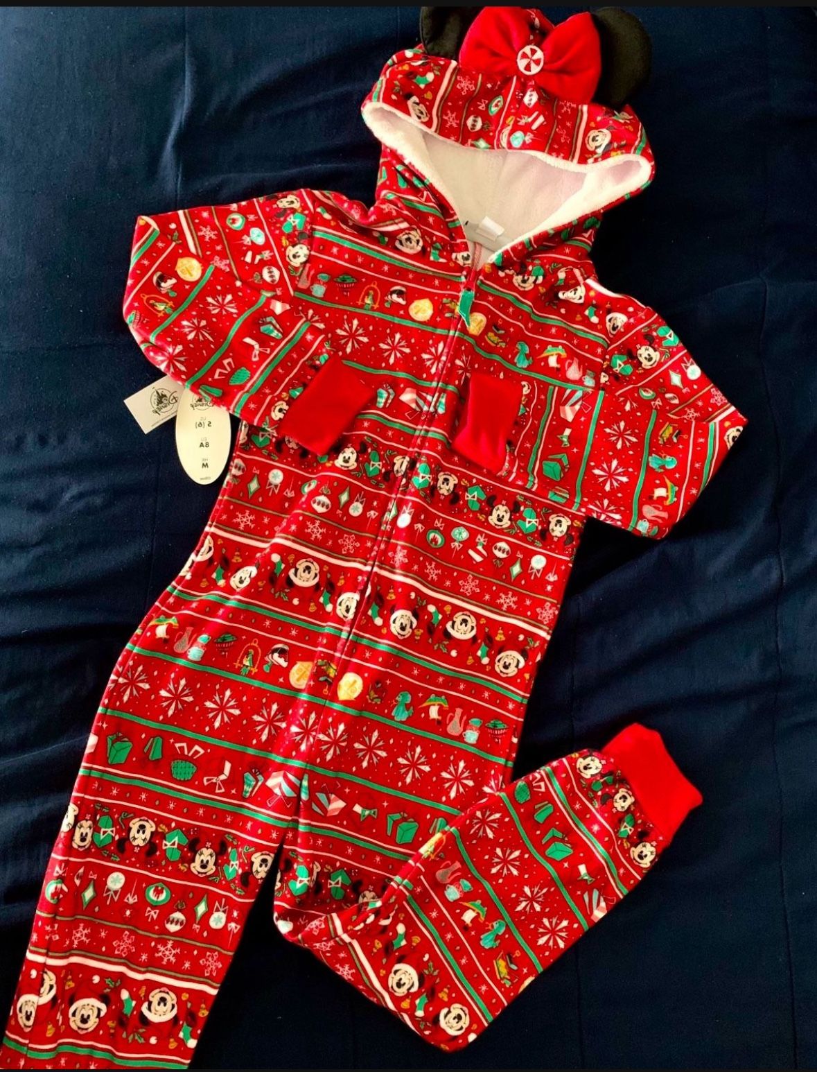 Minnie Mouse Warm Onesie Kids