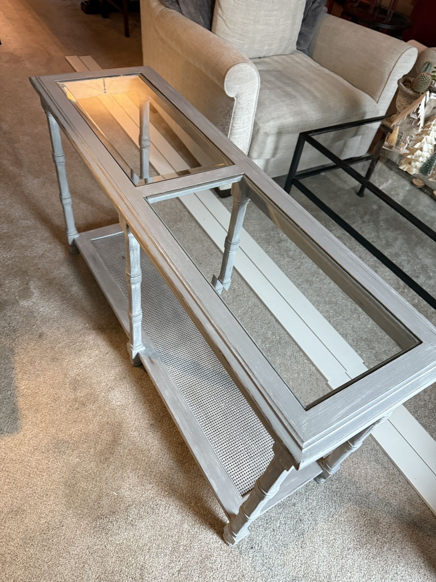 Grey sofa Table