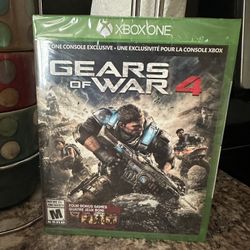 GEARS OF WAR 4 FOR X BOX ONE IN NEW CONDITION 