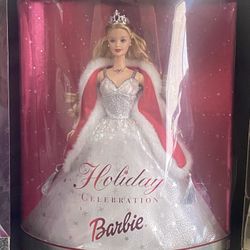 Mattel Holiday Celebration 2001 Barbie Doll