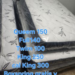 Mattress Pillow Top New 
