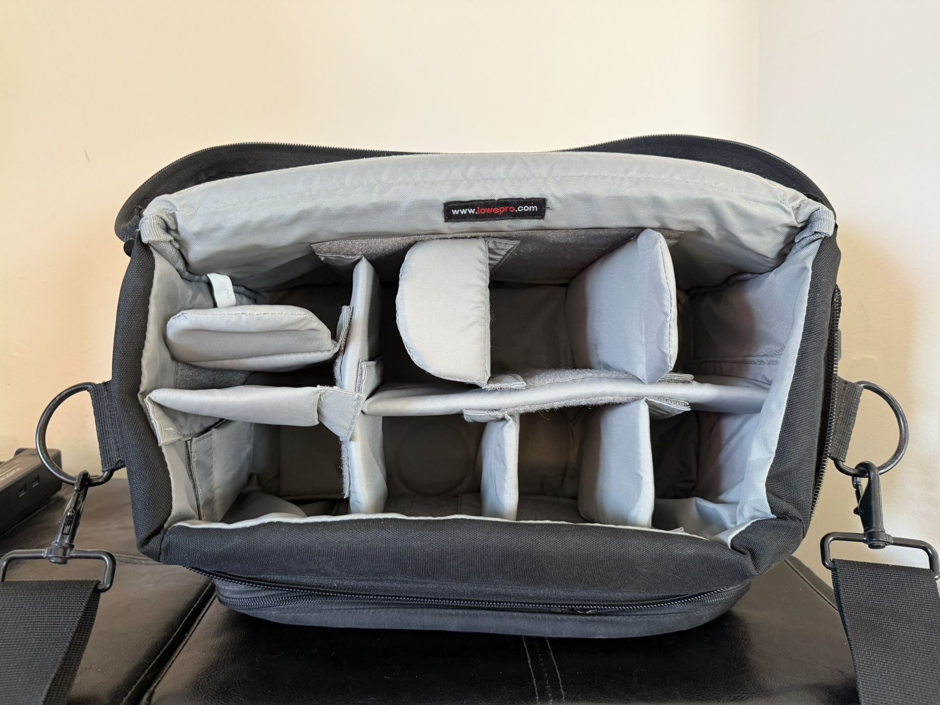 LOWEPRO Nova 5 AW Black Camera Bag With Strap