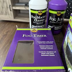 Fog machine set