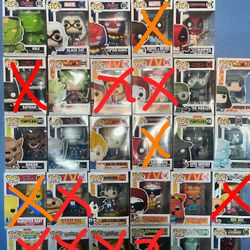Funko Pops 