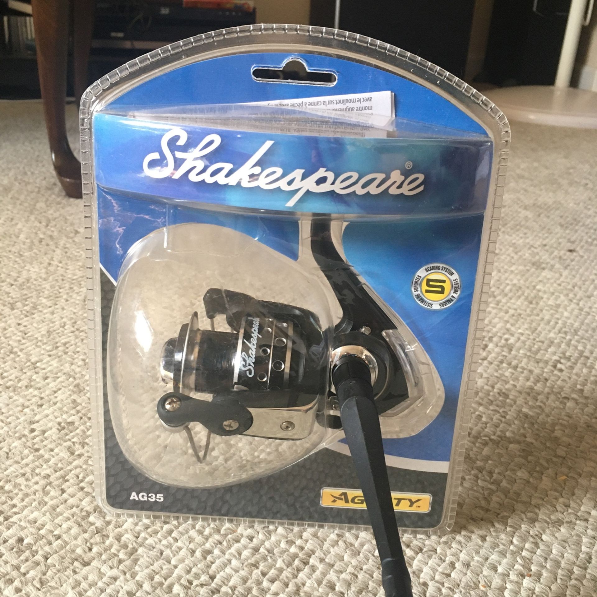 Fishing Reel Shakespeare agility 35 Brand New