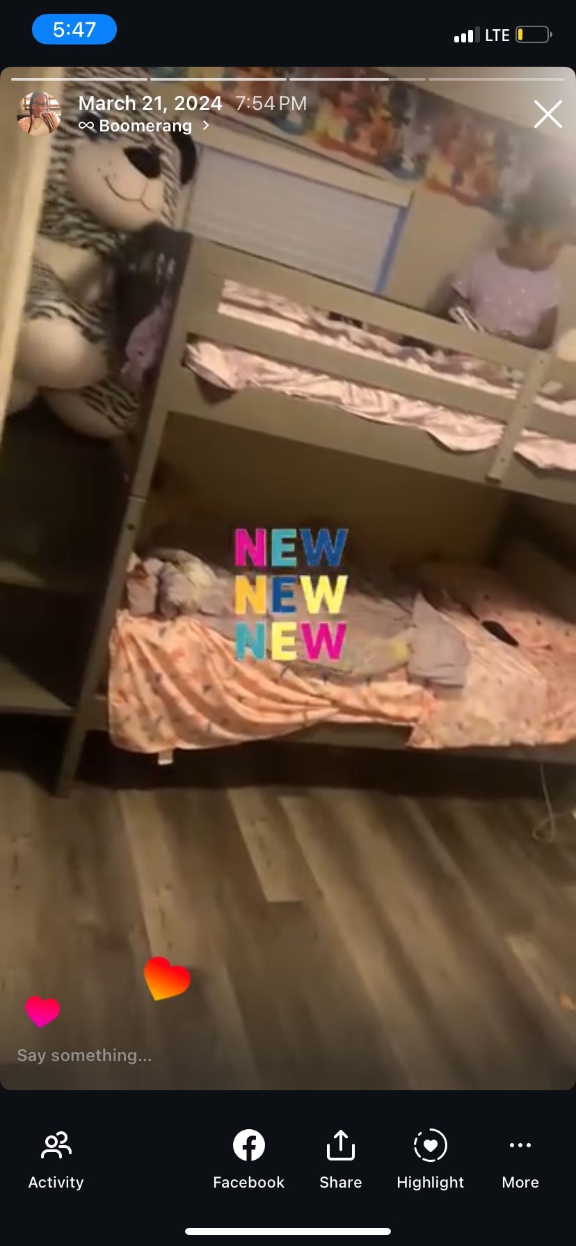 For Sale Bunked bed Full Bed Headboard And Dresser