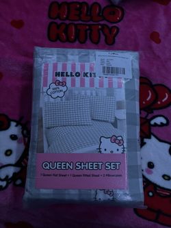 Hello Kitty Bed Sheets