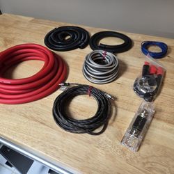 Brand New 0 gauge car amplifier wiring kit CCA 7500 watts