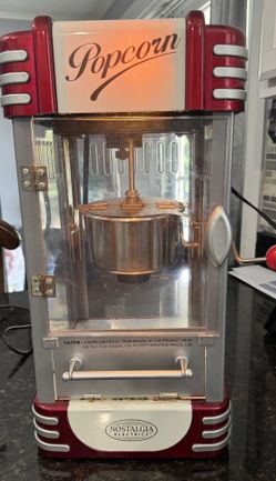 Nostalgia Popcorn maker