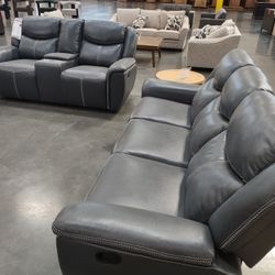 New Recliner Sofa And Loveseat On Sale Now Don't Miss