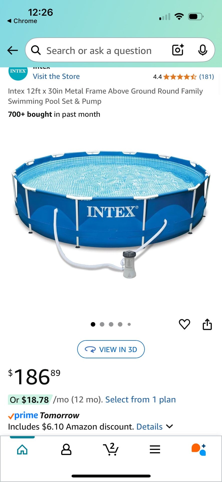 Brand New pool