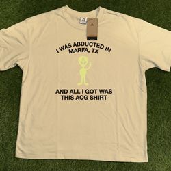 Nike ACG Loose Dri-FIT Alien Beige Graphic T-Shirt HV2168-229 Men’s XL