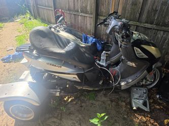 Two three wheel strikes needs attention both engines are not locked up and will run 500 or best offer for both
