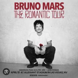 BRUNO MARS!! 350 Each