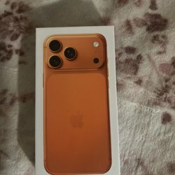 iphone 17 promax Cosmic Orange