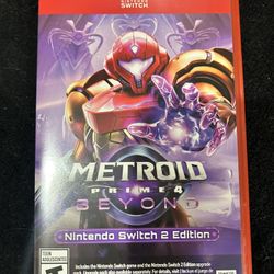 Metroid Prime 4 Switch 2