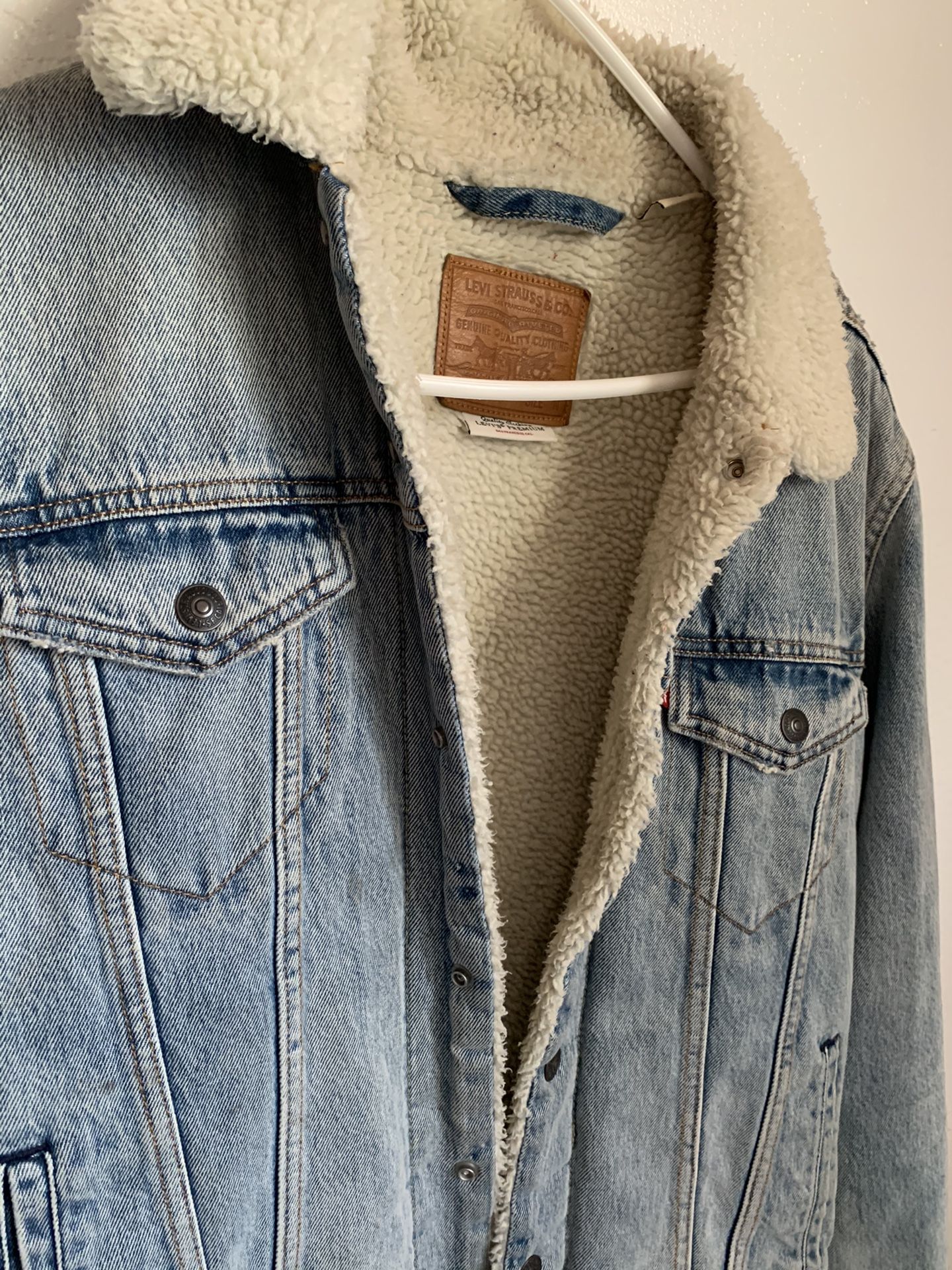 Levi Sherpa Denim Jacket