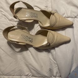 Ferragamo Kitten Heels 