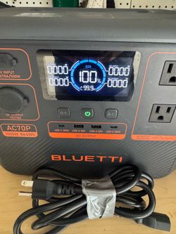 BLUETTI AC70 Portable Power Station