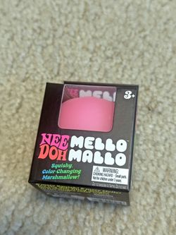 NeeDoh Mello Mallo – Color-Changing Marshmallow, New in Box