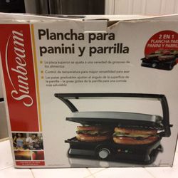 Nib Sunbeam Pannini/grill  $35