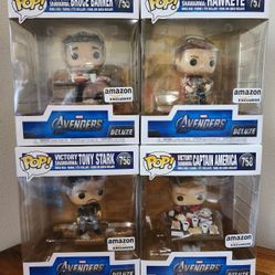Marvel Avengers Funko Pops X4