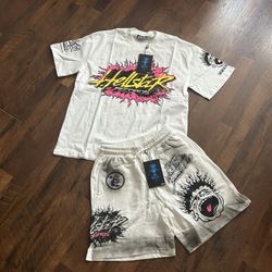 Hellstar T Shirt And Shorts Men’s medium 