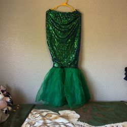 Green Sequin Mermaid Tail