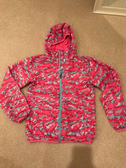 Columbia Girl Windbreaker Jacket Size M Age 8-10