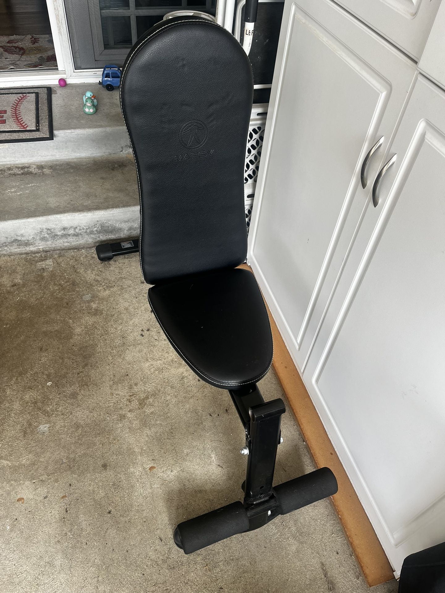 Workout Bench And Weight Set