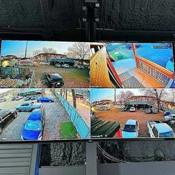 4 Camaras De Seguridad -4 CCTV Security Cameras With Recorder❗️INSTALLED❗️INSTALADAS 💯 SPECIAL OFFER 💯 