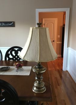 Vintage Brass Lamp