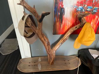Manzanita skateboard hat or purse etc rack