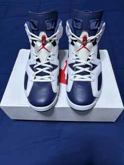 Jordan 6 Retro Olympic 2024 Size 10