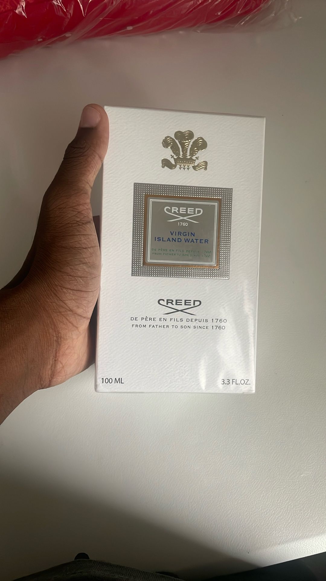 Creed Virgin Island Water
