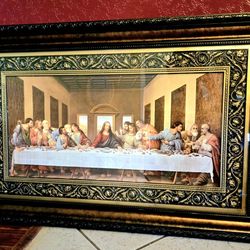 The Last Supper Framed Wall Picture