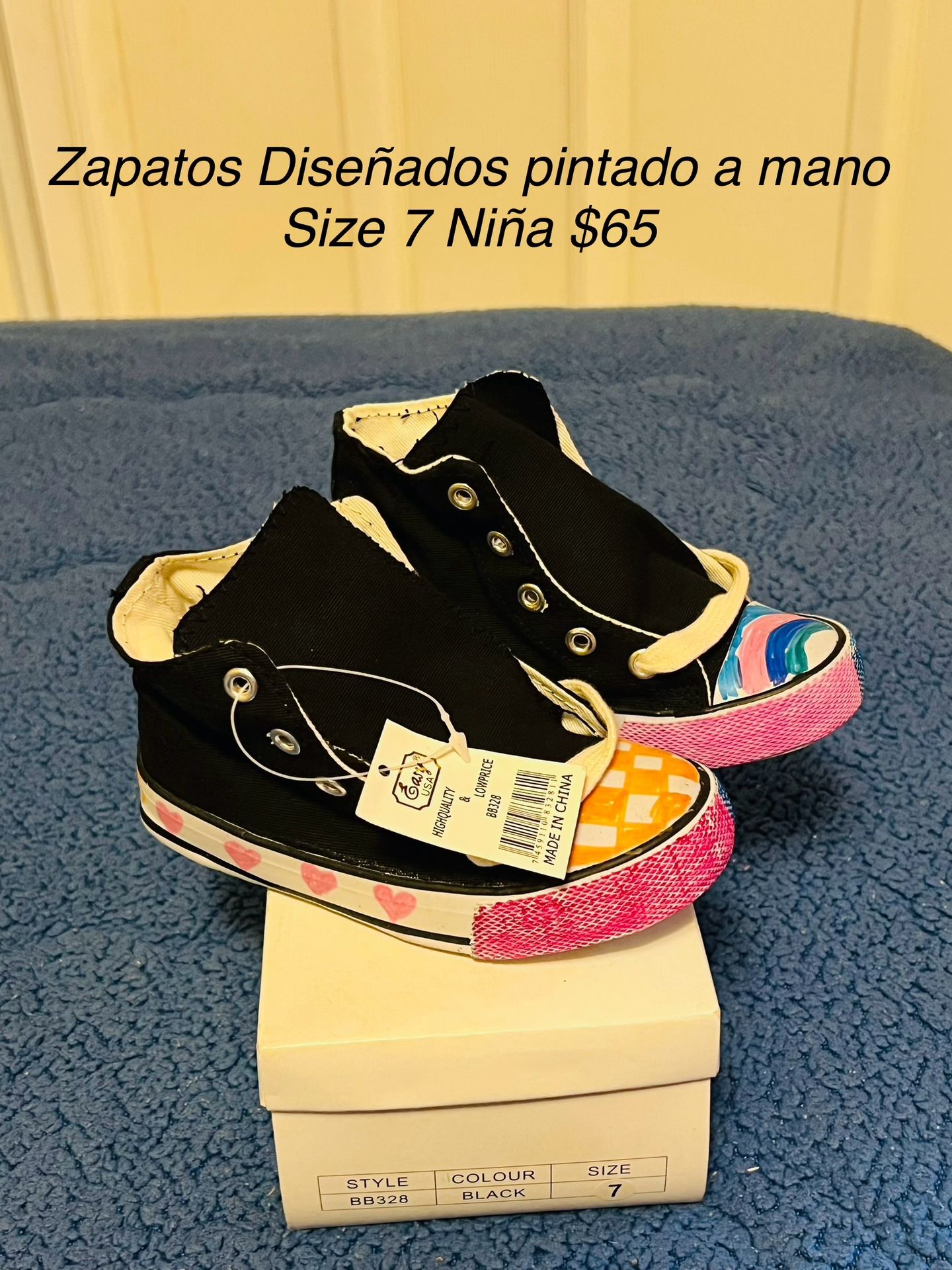 Tenis Diseñados Pintados A Mano