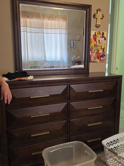 Dresser with Mirror