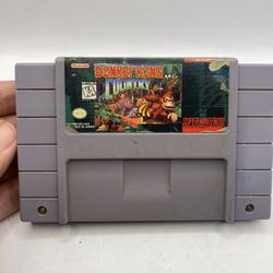 Donkey Kong Country (Super Nintendo SNES) Cartridge Only Authentic Mario