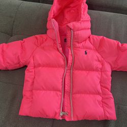 Toddler Girl Puffy Jacket 