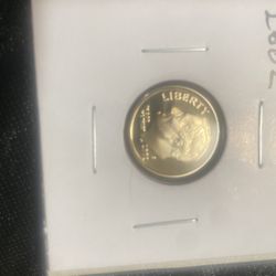 US coin 2002 Roosevelt dime proof MS